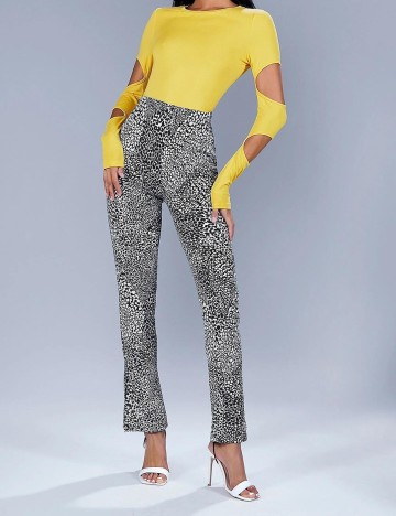 Pantaloni SHEIN, negru, M