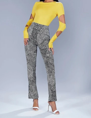 Pantaloni SHEIN, negru, M Negru