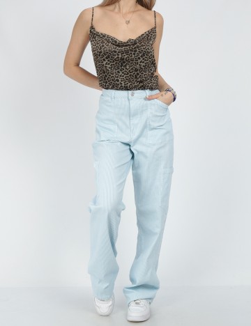 Pantaloni Only, albastru, M/34