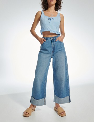 
						Top Reserved, bleu, S