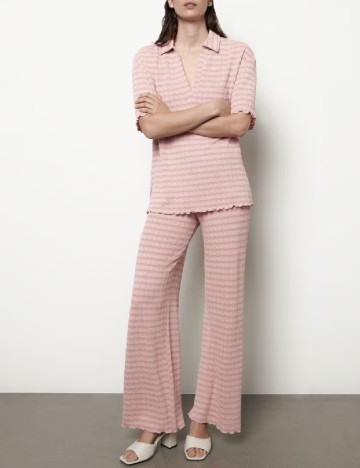 
						Pantaloni Reserved, roz, XS