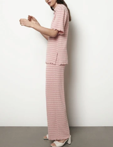 Pantaloni Reserved, roz, XS