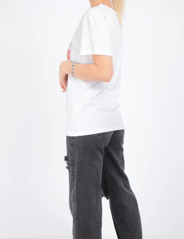 Tricou SHEIN, alb, S