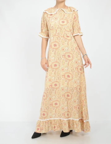 Rochie Lunga SHEIN, galben, M