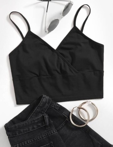 Top SHEIN, negru, M