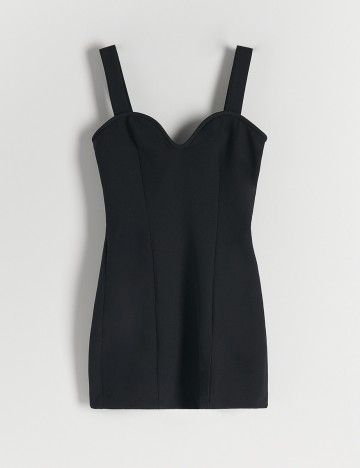 Rochie Scurta Reserved, negru, L