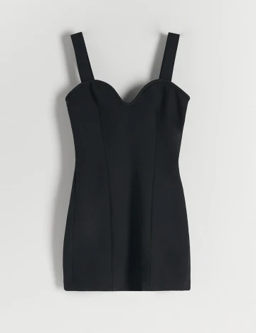 Rochie Scurta Reserved, negru, L