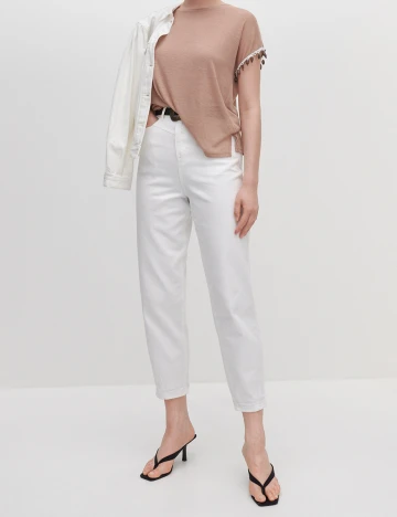 Tricou Reserved, maro, S