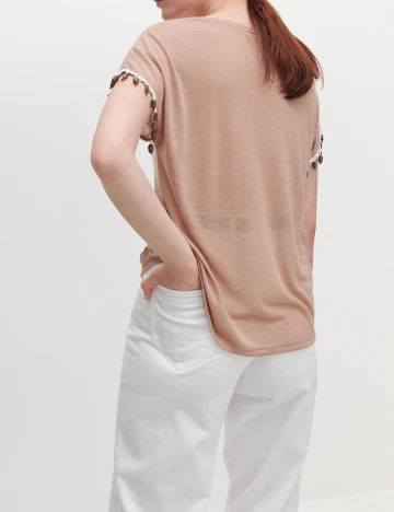 Tricou Reserved, maro, S