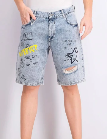 Pantaloni scurti Reserved, bleu