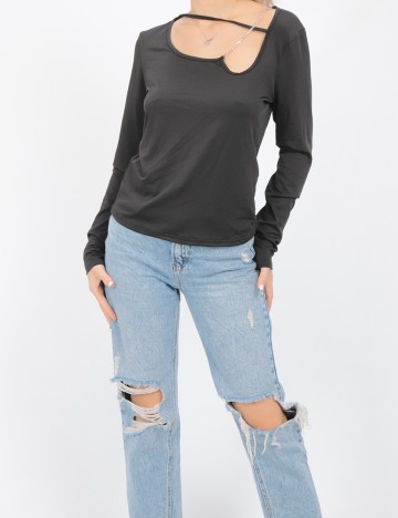 Bluza SHEIN, negru, L