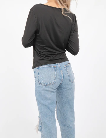 Bluza SHEIN, negru, L