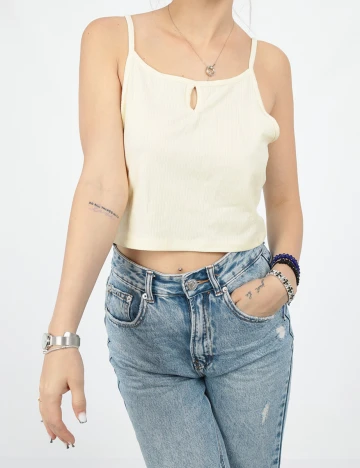 Top CROPP, galben, L Galben