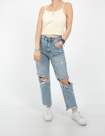 Top CROPP, galben, L