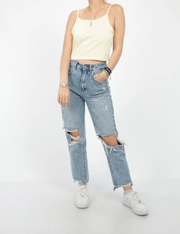 Top CROPP, galben, L Galben