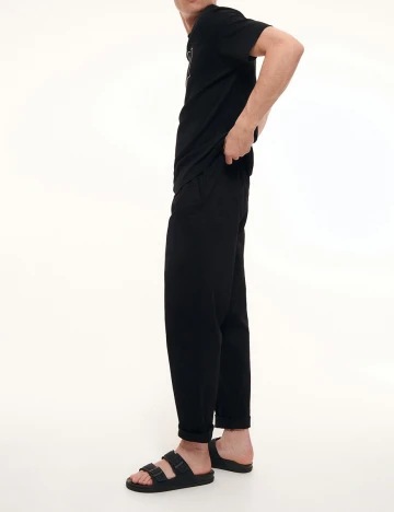 Pantaloni Reserved, negru, XL