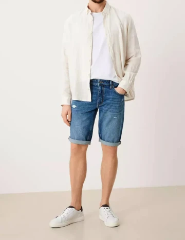 Pantaloni scurti s.Oliver, albastru