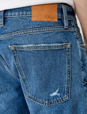 Pantaloni scurti s.Oliver, albastru