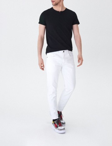 Pantaloni House Brand, alb, W29/L32