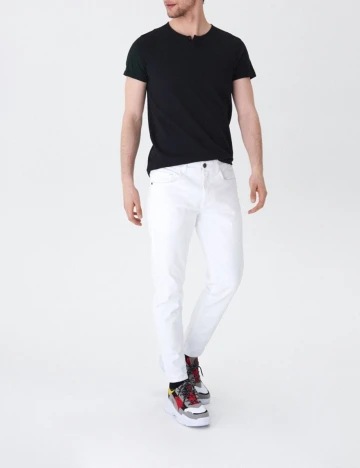 Pantaloni House Brand, alb, W29/L32