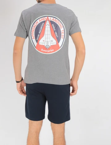 Pijama Reserved, gri/bleumarin, M Gri