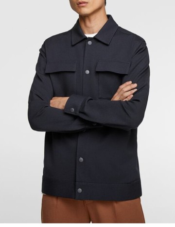 Geaca Zara, bleumarin inchis, XL