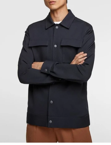 Geaca Zara, bleumarin inchis, XL