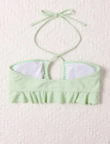 Sutien de baie SHEIN, verde, M Verde