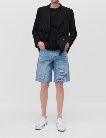 
						Pantaloni Scurti Reserved, albastru, 29