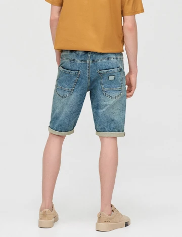 Pantaloni Scurti CROPP, albastru, 28