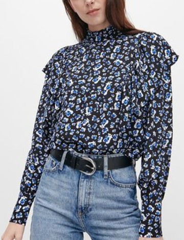 Bluza Reserved, negru, 34