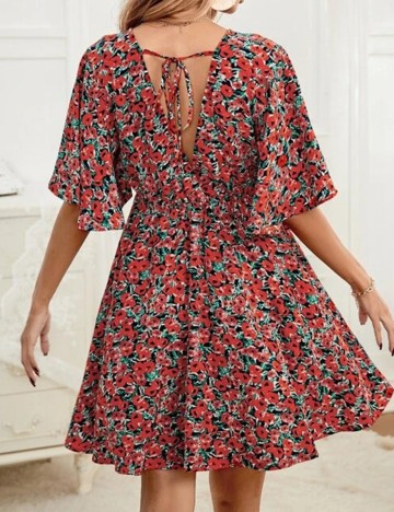 Rochie scurta SHEIN, floral, XS