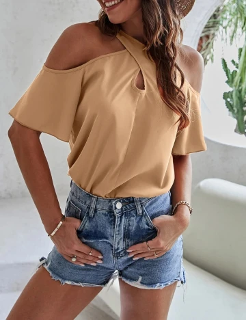 Bluza SHEIN, crem, M