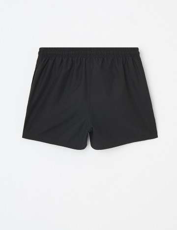 Short de baie Reserved, negru