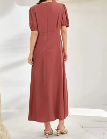 Rochie lunga SHEIN, roz pudra, M