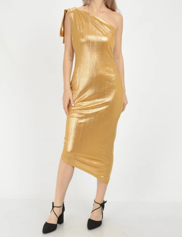 Rochie Medie SHEIN, auriu, M