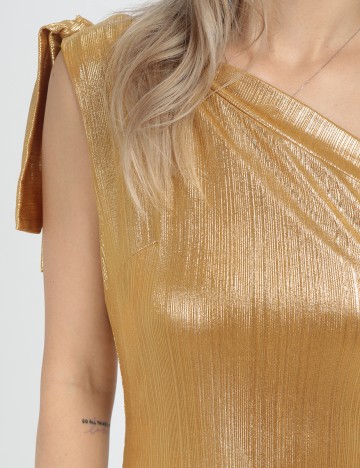 Rochie Medie SHEIN, auriu, M