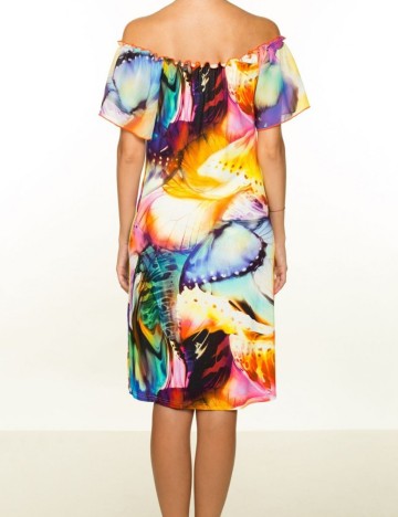 Rochie de plaja Antigel, mix culori