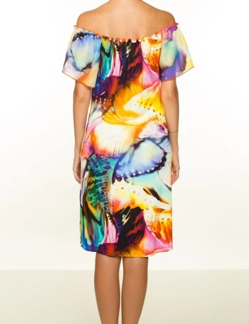 Rochie de plaja Antigel, mix culori