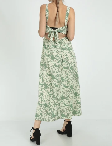 Rochie lunga SHEIN, verde, S