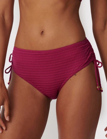 Chilot de baie Venus Elegance Midi Triumph, visiniu, 40 Rosu
