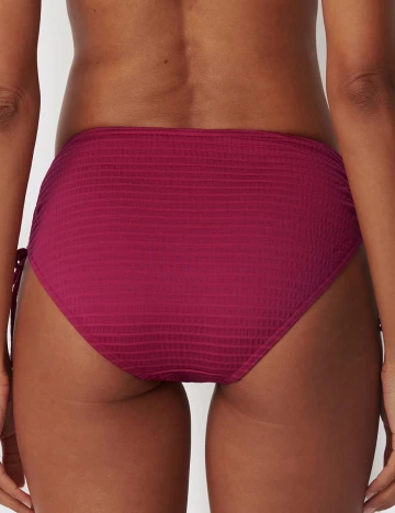 Chilot de baie Venus Elegance Midi Triumph, visiniu, 40 Rosu