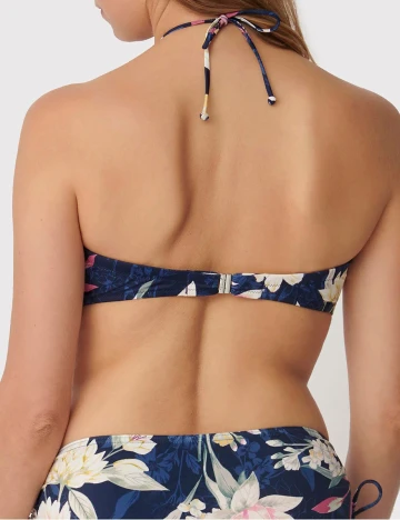 Sutien de baie Botanical Leaf DP Triumph, bleumarin, 38C