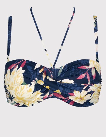 Sutien de baie Botanical Leaf DP Triumph, bleumarin, 38C