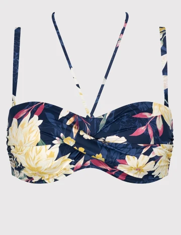 Sutien de baie Botanical Leaf DP Triumph, bleumarin, 38C