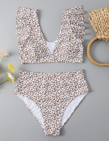 Costum de baie SHEIN, alb, M