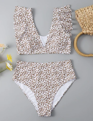 Costum de baie SHEIN, alb, M