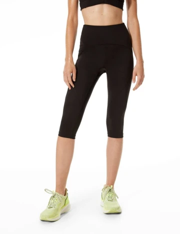 Colanti Stradivarius, negru, M Negru