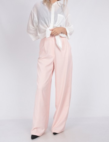 Pantaloni Bershka, roz, 38