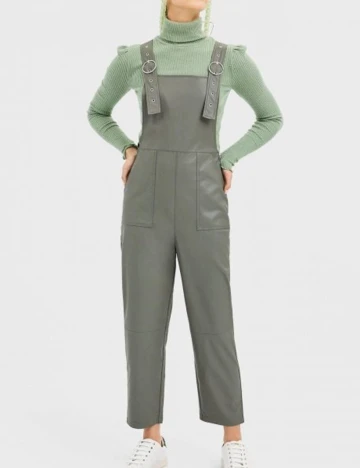 Salopeta Stradivarius, verde, 40